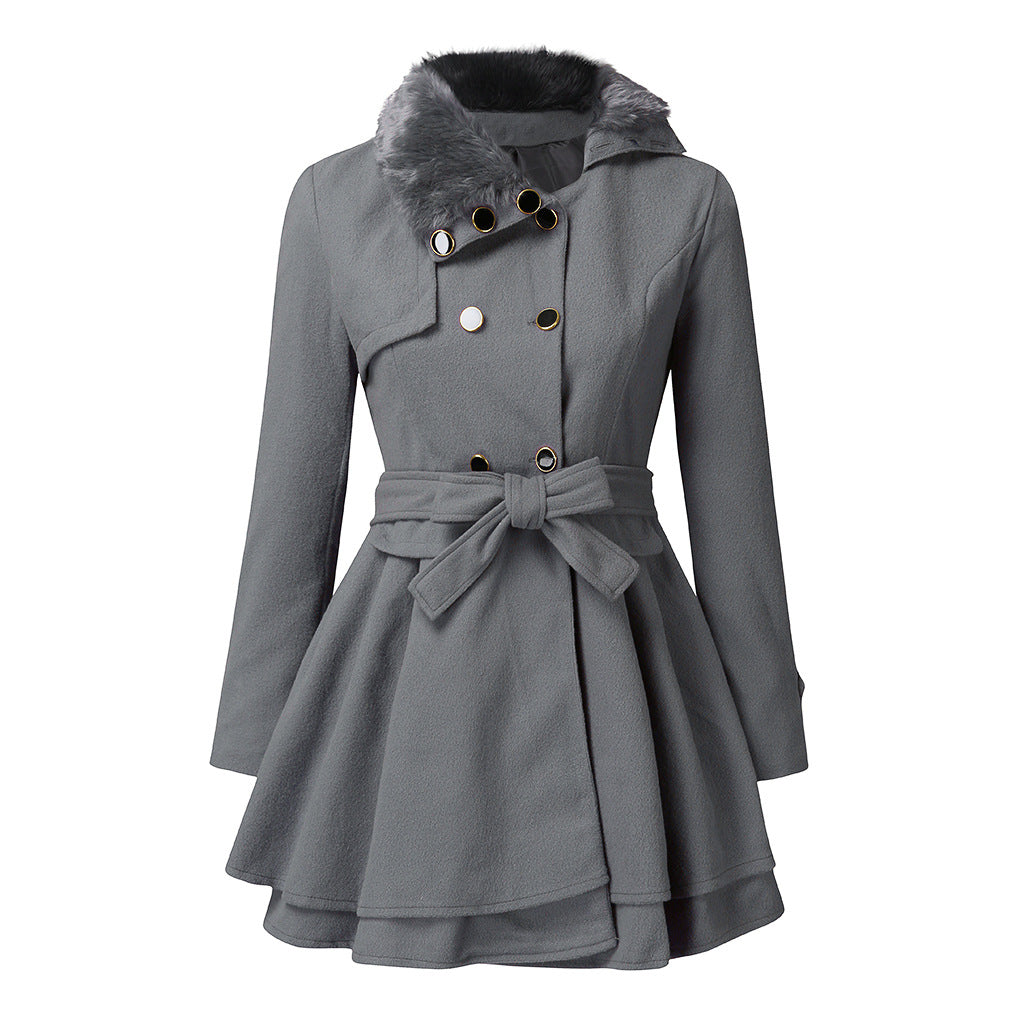 EB | Wendbare Jacke - stilvolle warme Jacke mit Stehkragen