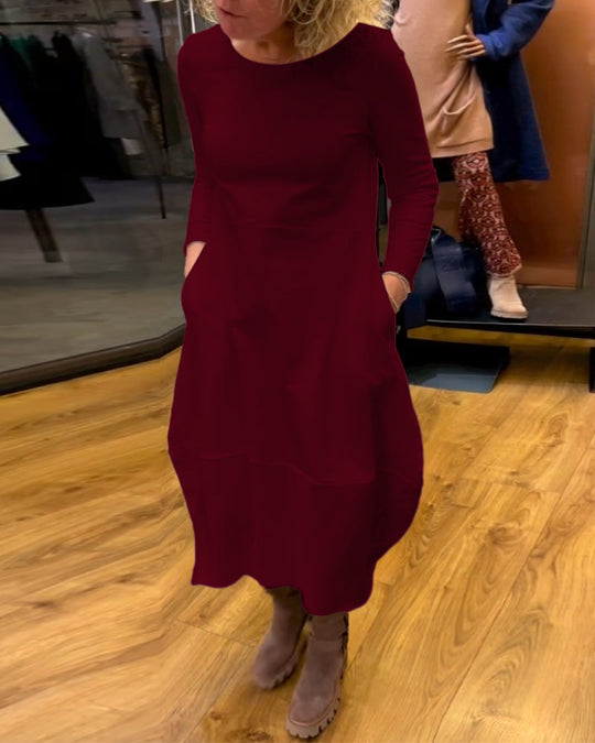 EB | Einfarbiges Kleid