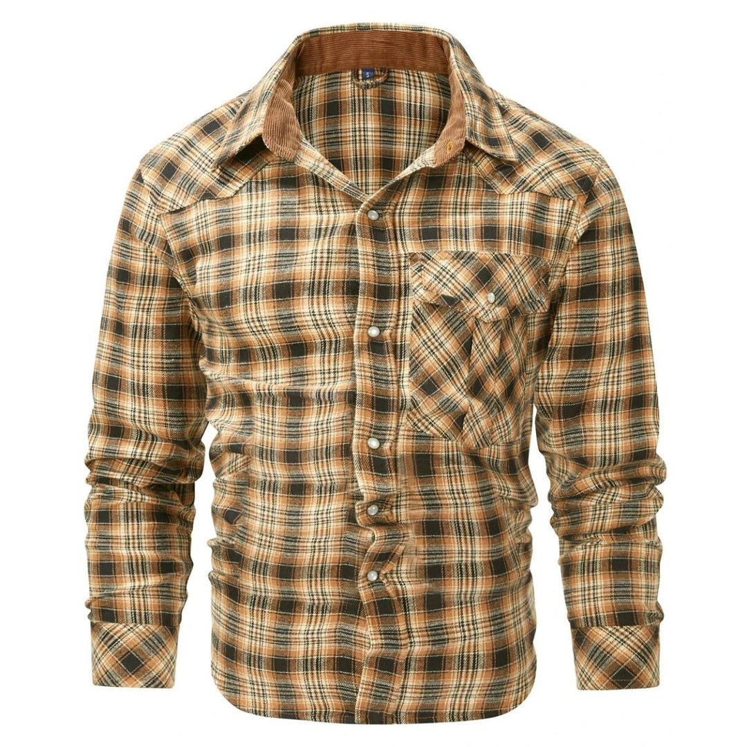 EB | Karierter Herrenjacke für Herbst & Winter