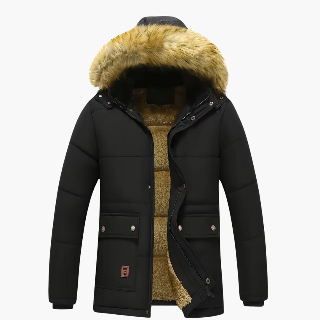 EB | Fleece-Hoodie mit Reißverschluss für Herren