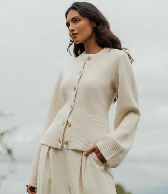 EB | Luxus Gestrickter Cardigan