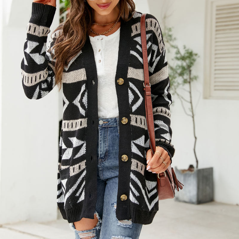 EB | Lässiger Strick Strickjacke