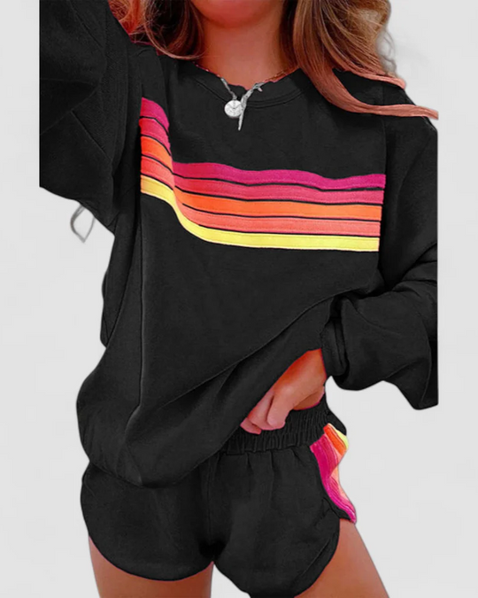 EB | Gestreiftes Pyjama-Set