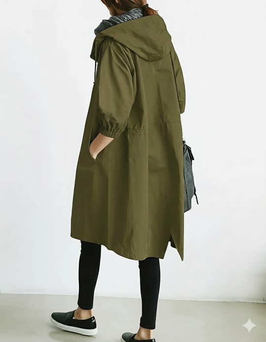 EB | Kapuzen-Trenchcoat