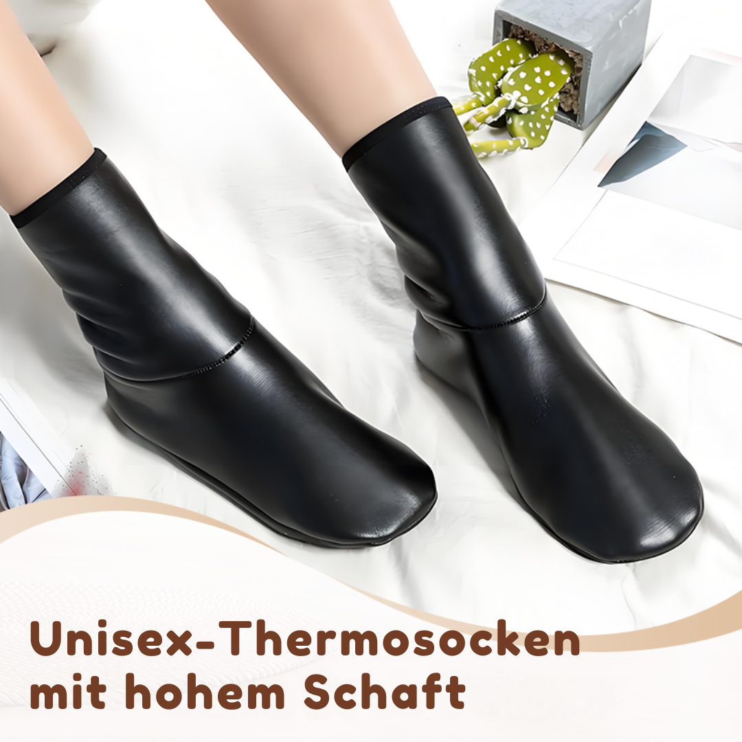 Glatte, matte Unisex-Thermo-Knöchelhohe Socken EB EB