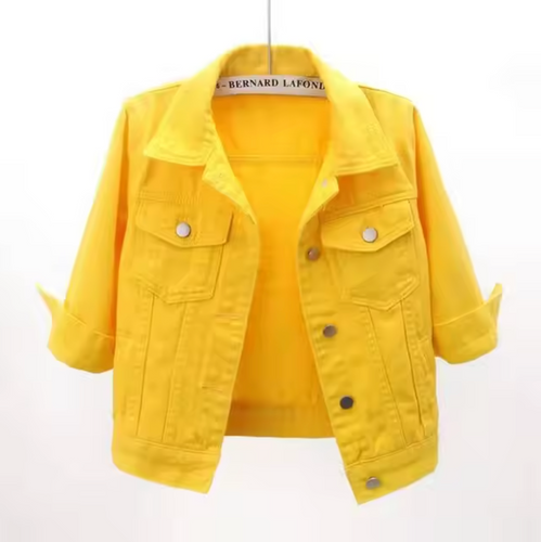 EB | Buntes Jeansjacke