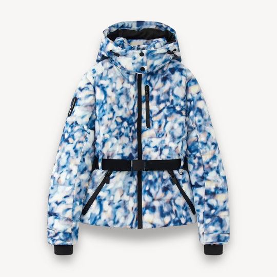 EB | Damen Daunenpufferjacke mit Gürtel