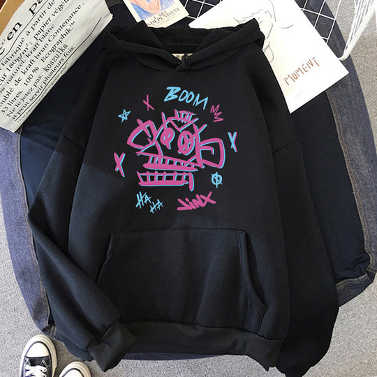 EB | Arcane Hoodie Harajuku Stil Jinx und Ekko