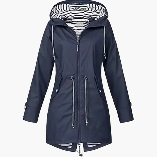 EB | Regenjacke mit Kapuze - Wasserdichte Windjacke für Outdoor & Alltag