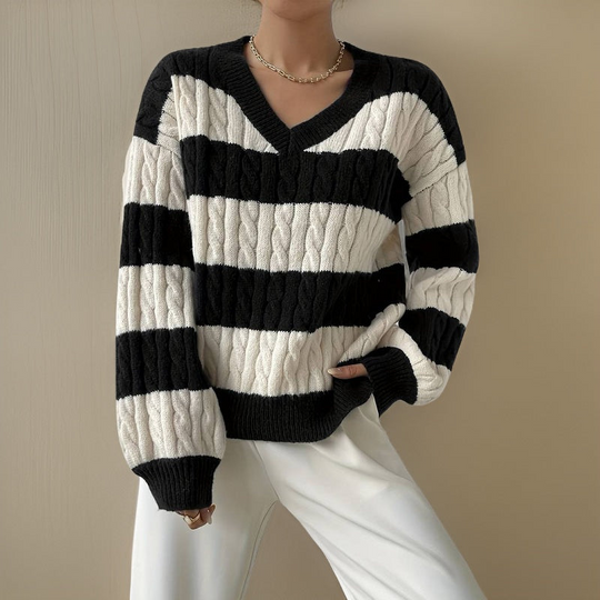 EB | Pullover mit langen Ärmeln für Frauen Warm