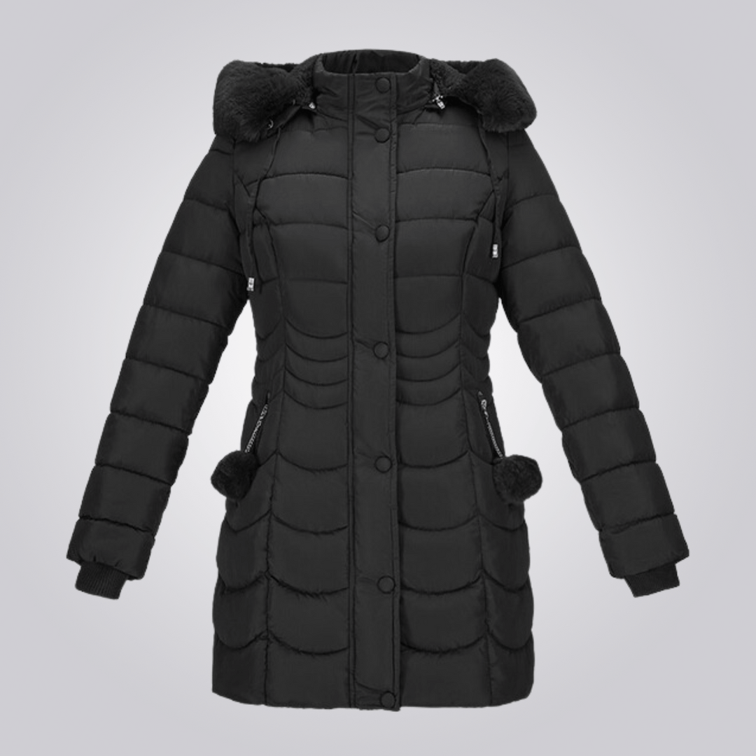 EB | Eleganter Lange Wintermantel für Frauen
