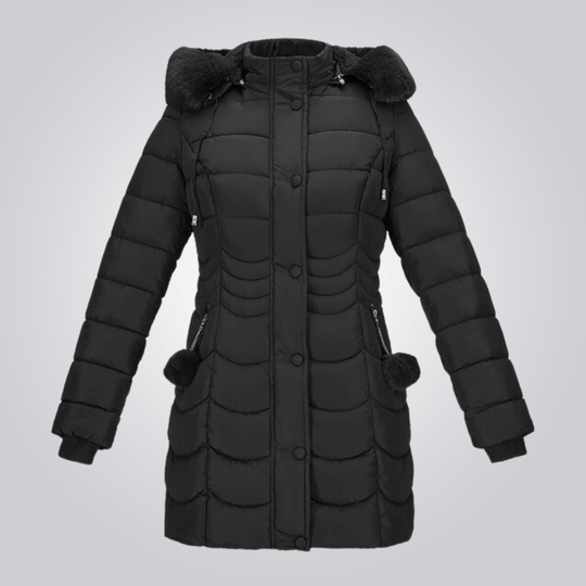 EB | Eleganter Lange Wintermantel für Frauen