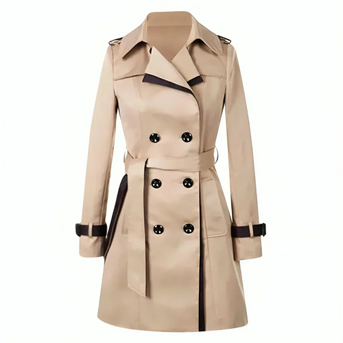 EB | Langer Trench-Mantel Locker für Frauen Stilvoll