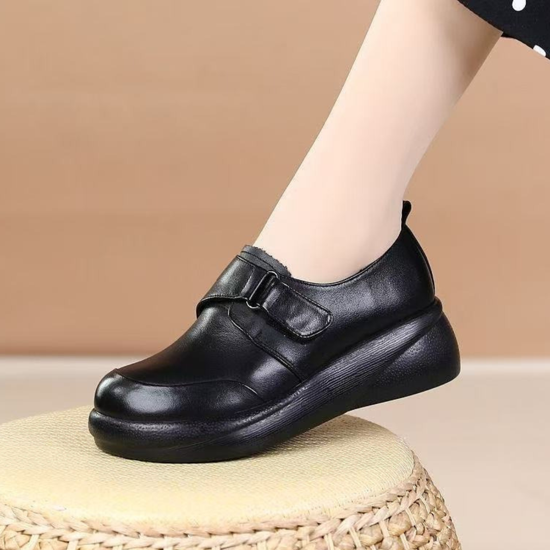 Bequeme Lederschuhe mit rutschfester Sohle EB EB