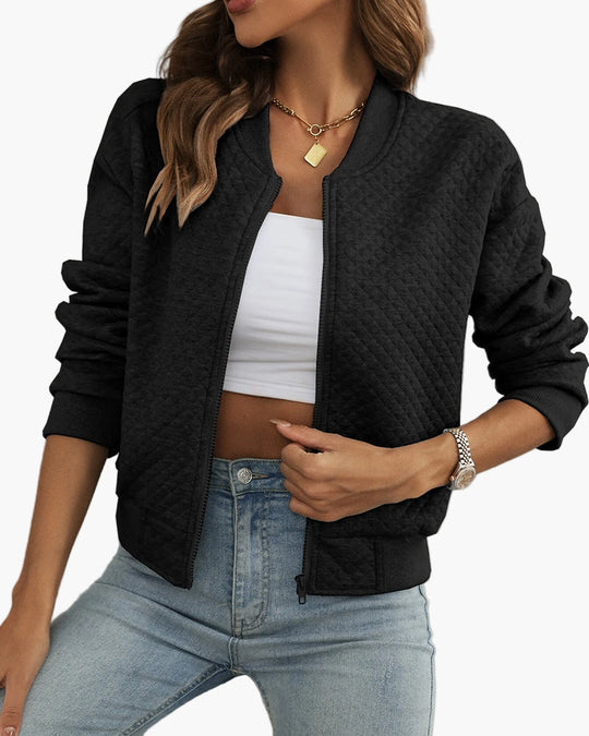 EB | Bomberjacke Stepp-Design Modern Freizeit Übergangsjacke