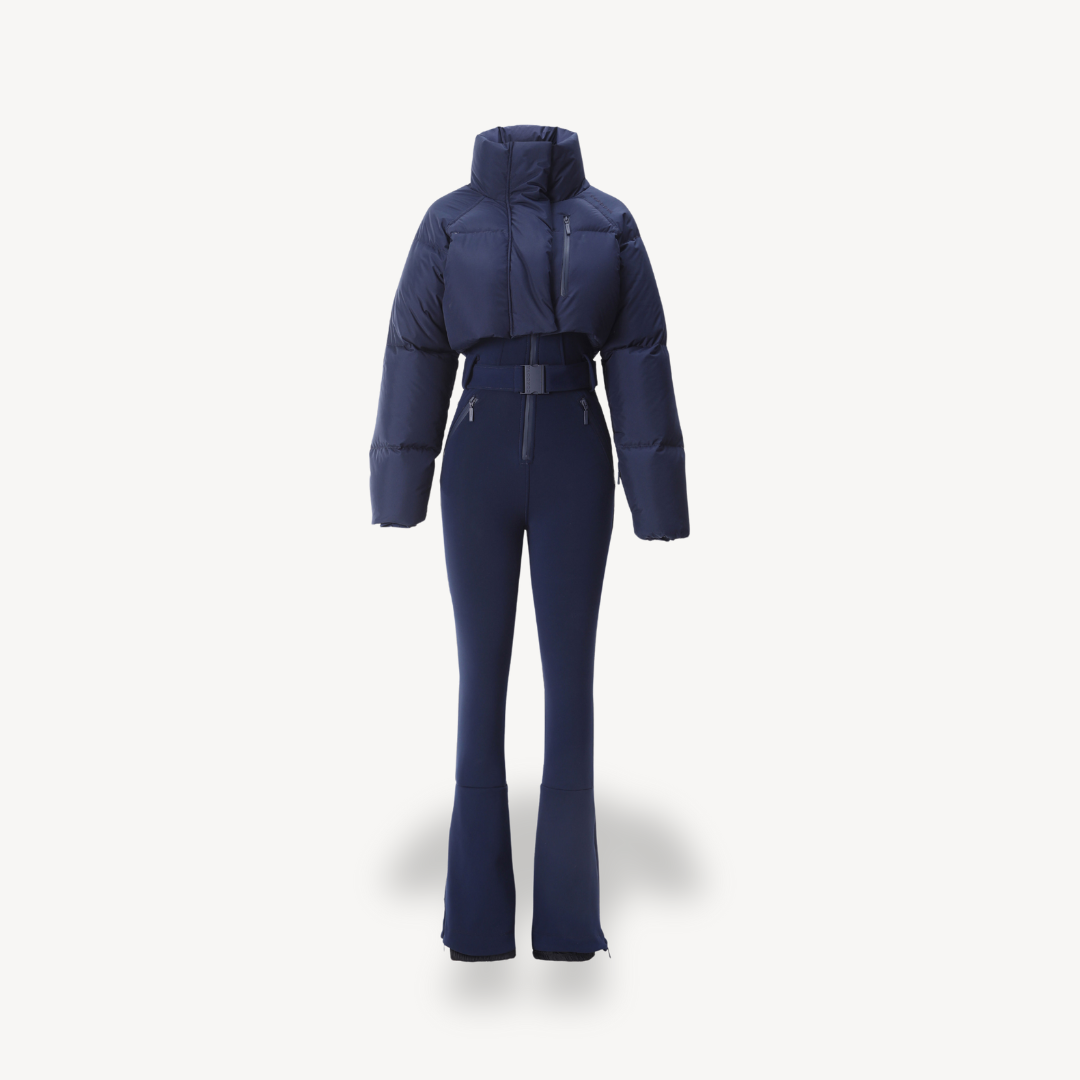EB | Damen Daunenjacke mit Gürtelhose