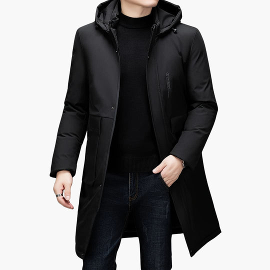 EB | Stilvolle Winterjacke mit Kapuze für Männer