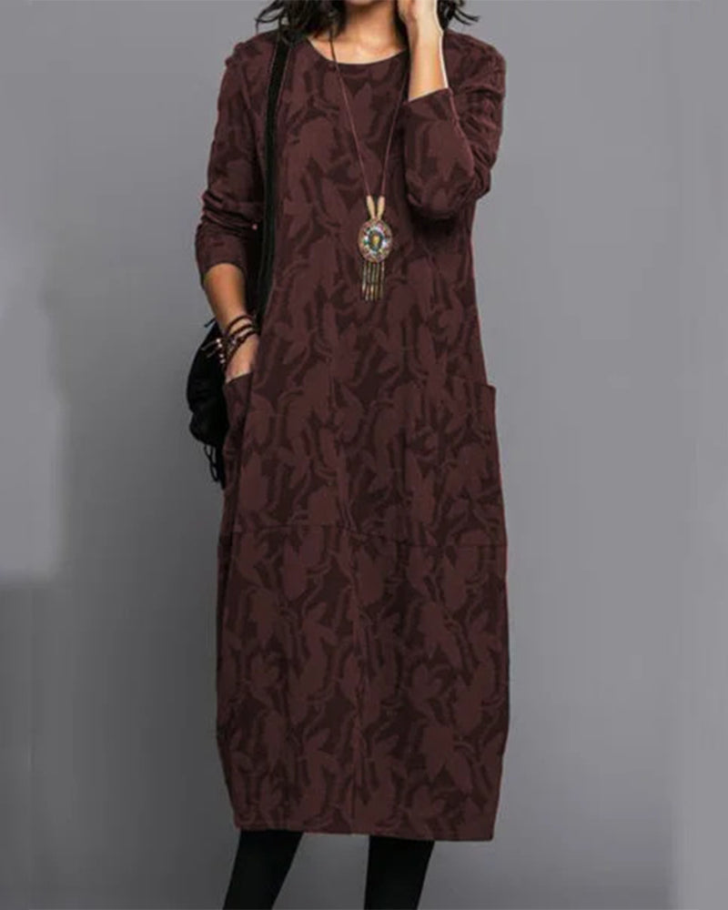 EB | Langarm Taschenkleid