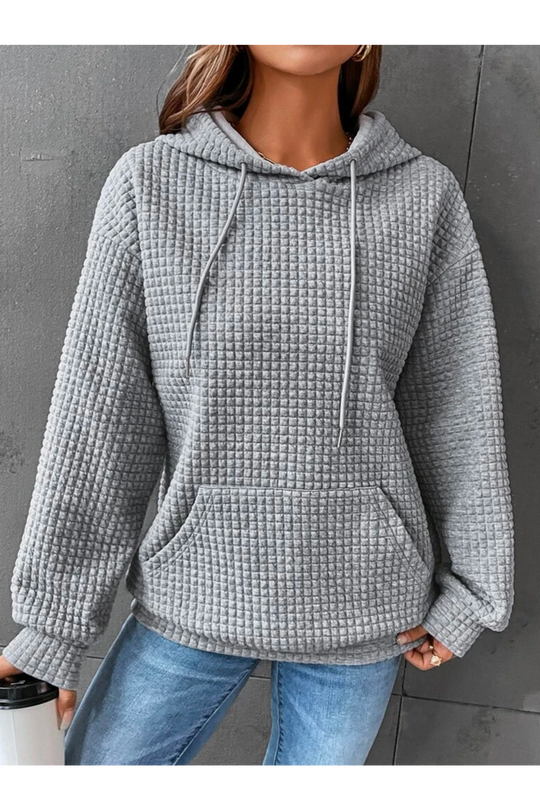 EB | Pullover Warm für Frauen Kapuze