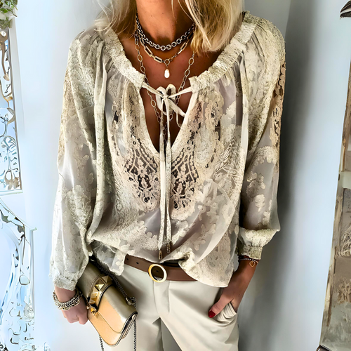 EB | Häkelte Boho-Bluse für Damen
