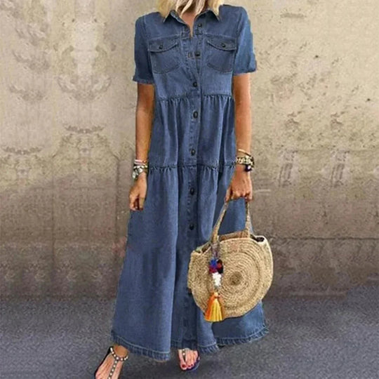 EB – Maxi-Jeanskleid
