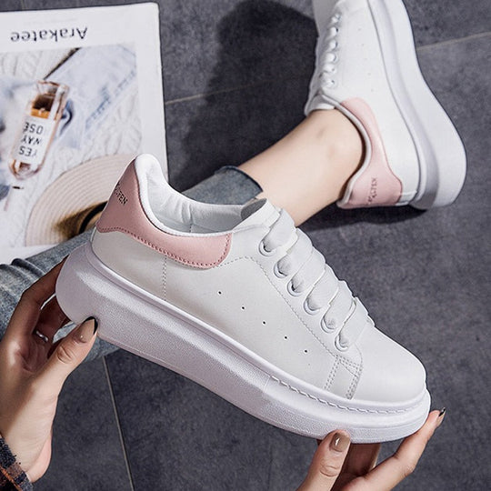 EB | Lässige Herbst Turnschuhe mit Plateau