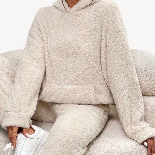 EB | Damen Fleece-Loungewear-Set Trainingsanzug