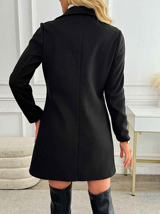 EB | Eleganter Blazer Mantel mit Doppelknöpfen
