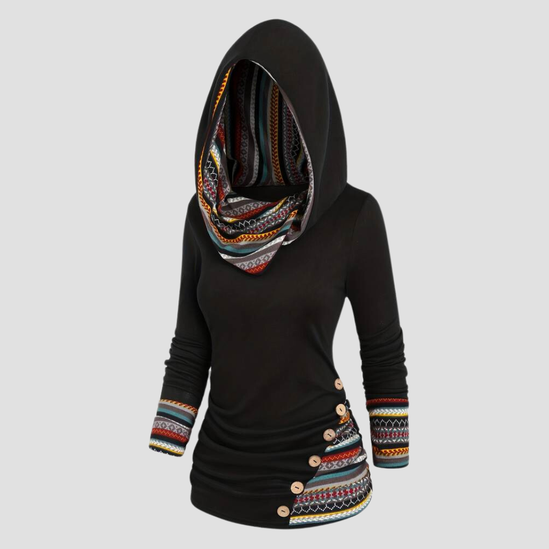 EB | Boho-Stil Damenhoodie