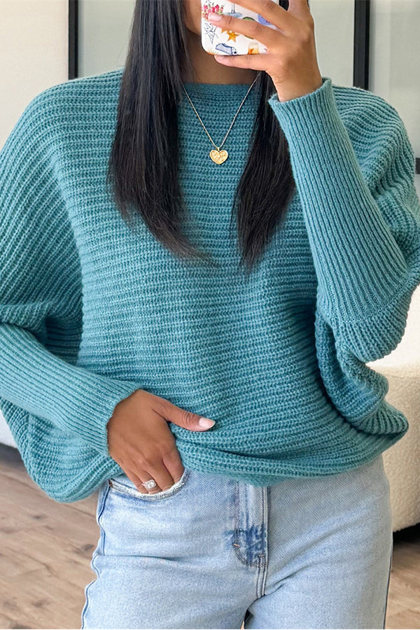 EB | Strickpullover mit Rundhalsausschnitt für Frauen