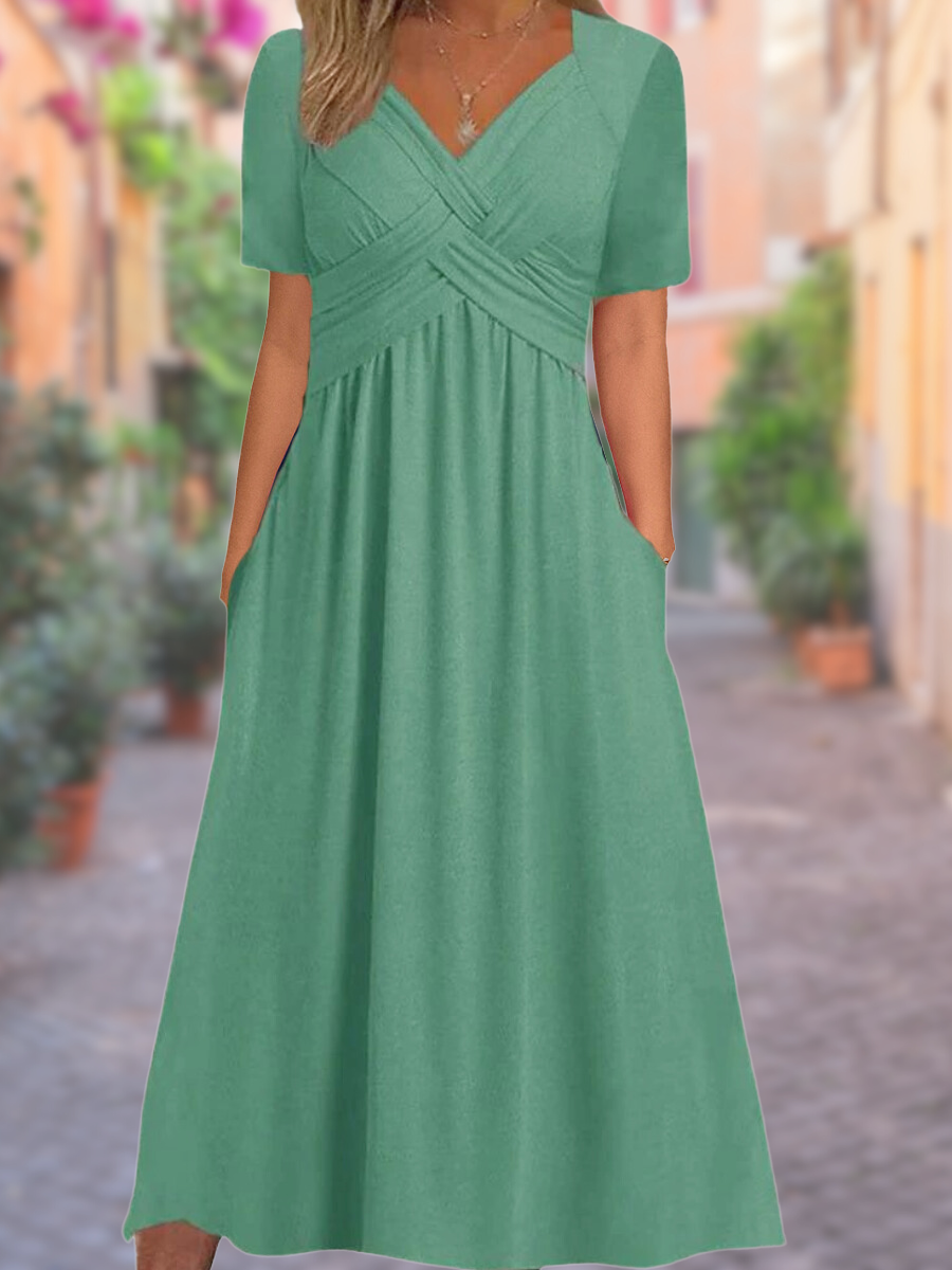 EB | Neck Summer Dress