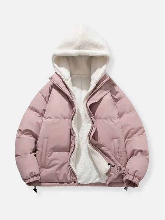 EB | Warme Reißverschluss Winterjacke Komfort und Stil für Kalte Tage