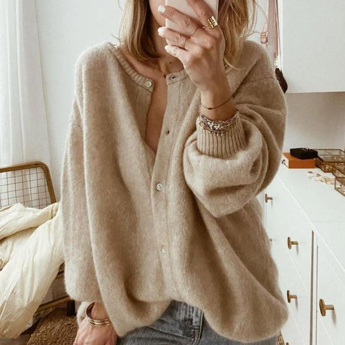 EB | Übergroßer Strickpullover