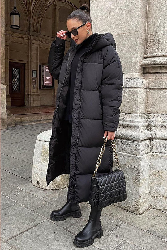 EB | Warme, lange, bequeme Damenjacke