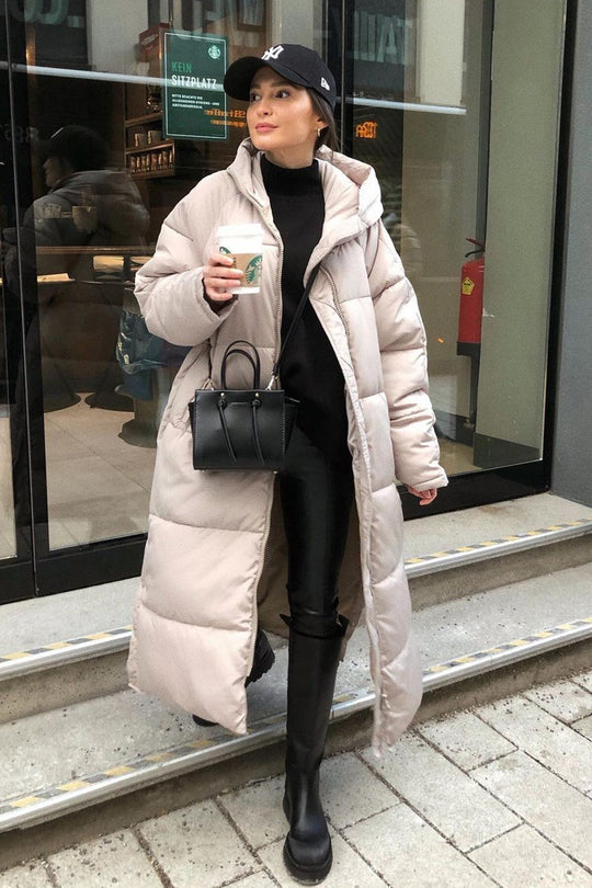 EB | Warme, lange, bequeme Damenjacke