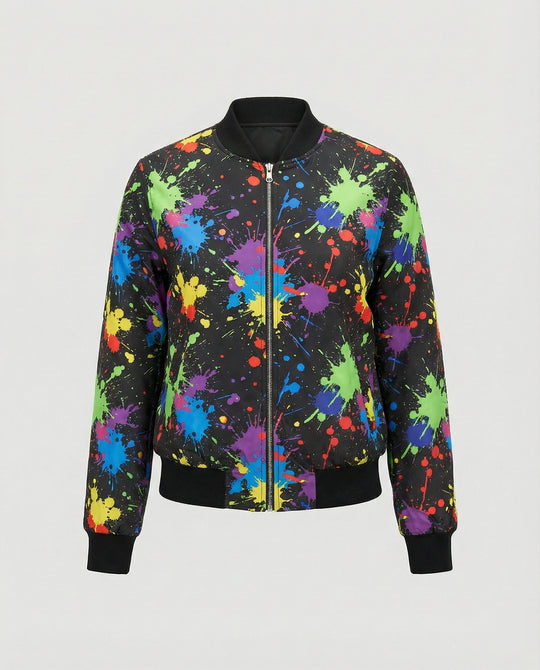 EB | Bedruckte Zip Jacke