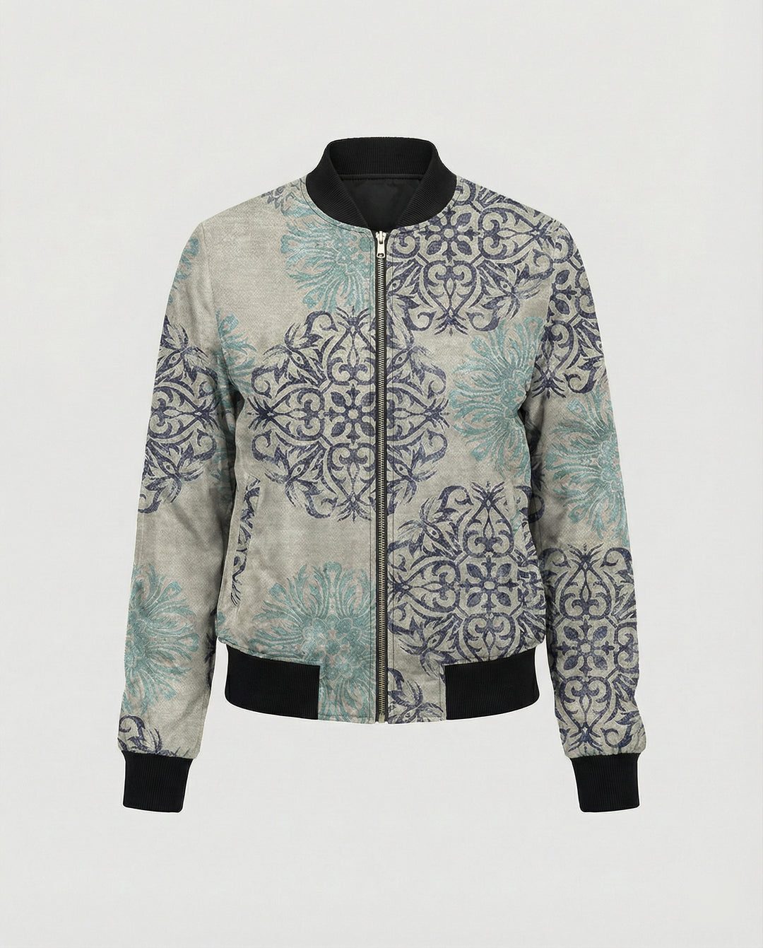 EB | Bedruckte Zip Jacke