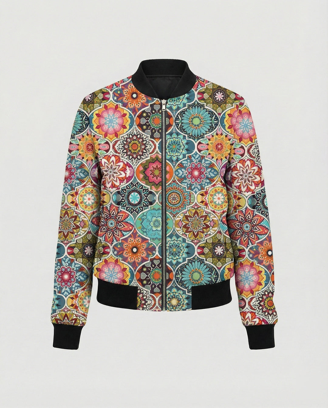 EB | Bedruckte Zip Jacke