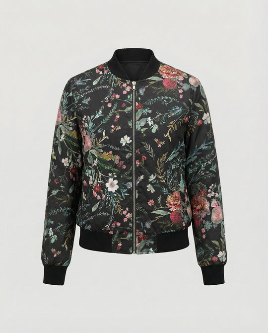 EB | Bedruckte Zip Jacke