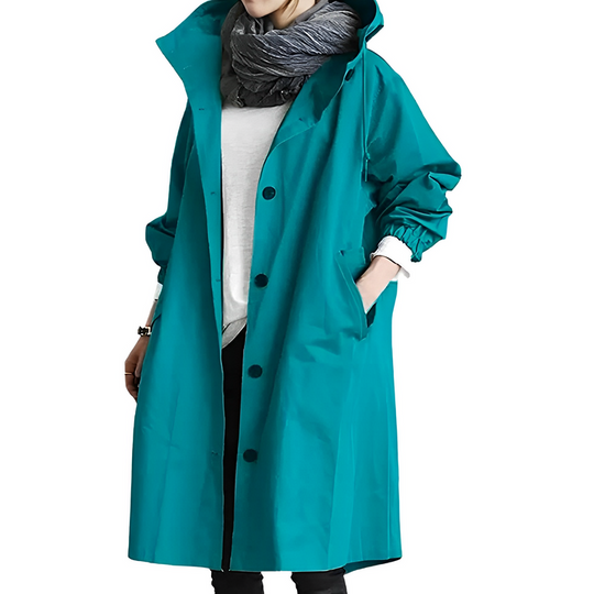EB | Lässig mit Kapuze und Kordel für Frauen Ideal für Herbst Winter