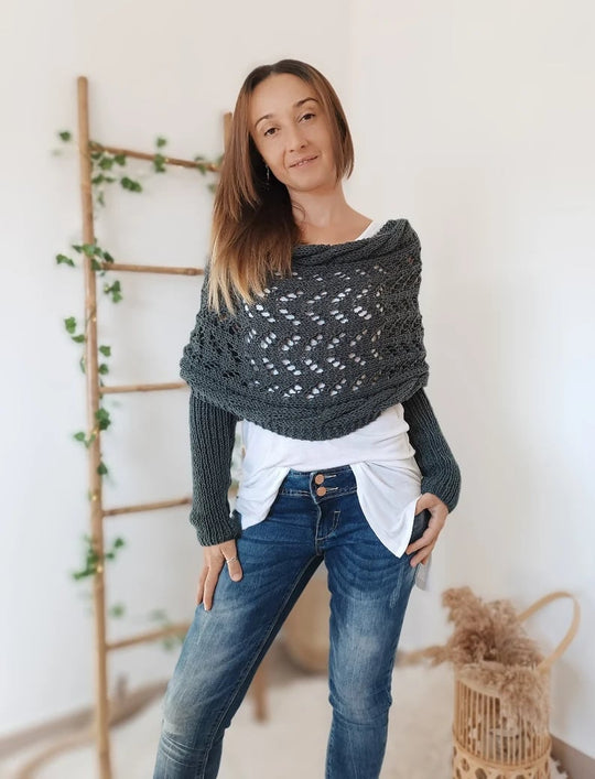 EB | Bequemer Strickschal
