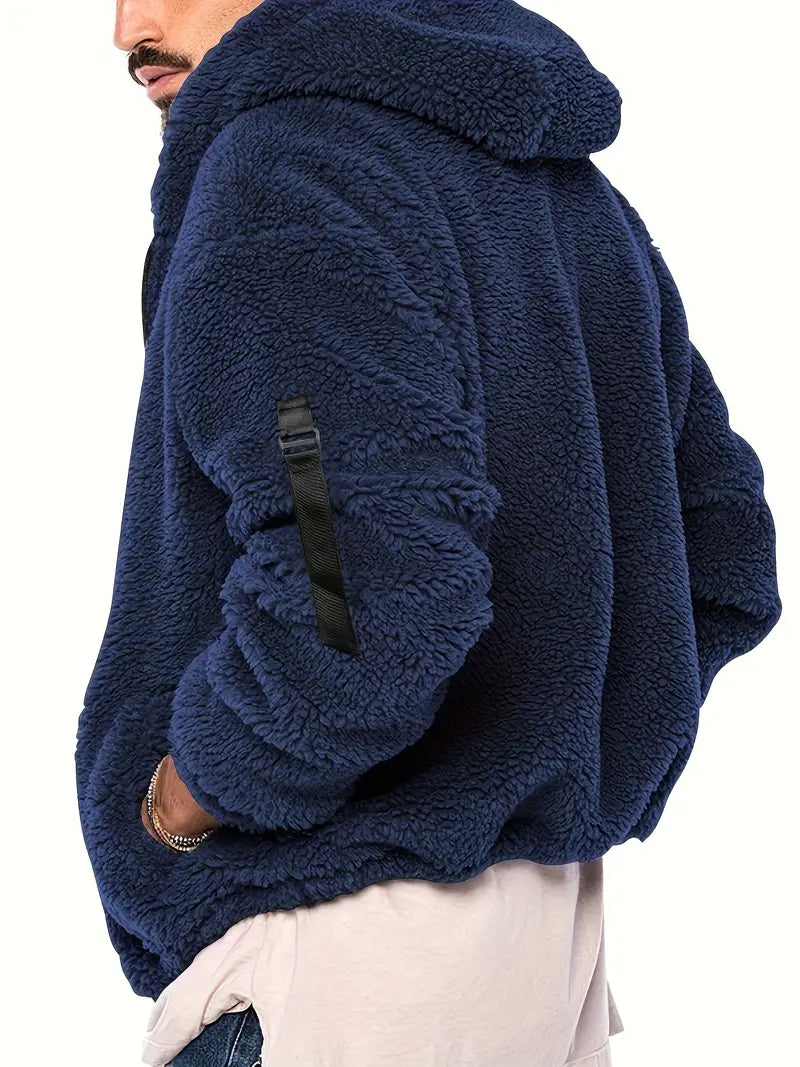 EB Teddyjacke mit Reißverschluss für Männer