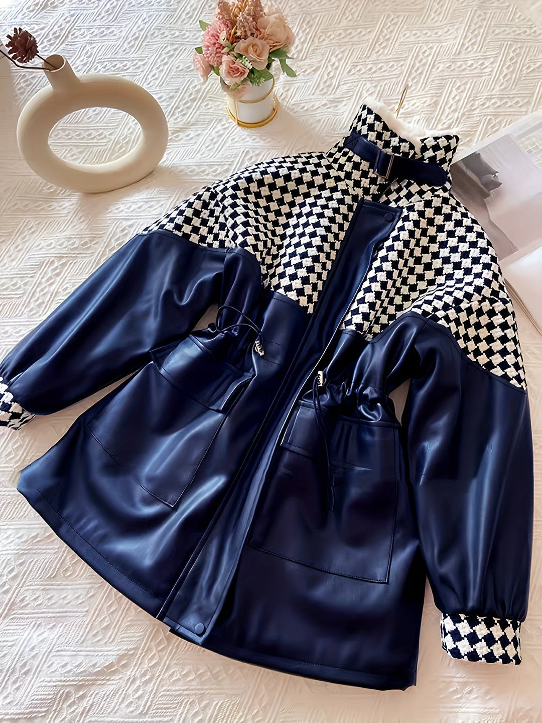 EB | Damen-Plüschjacke für Herbst & Winter