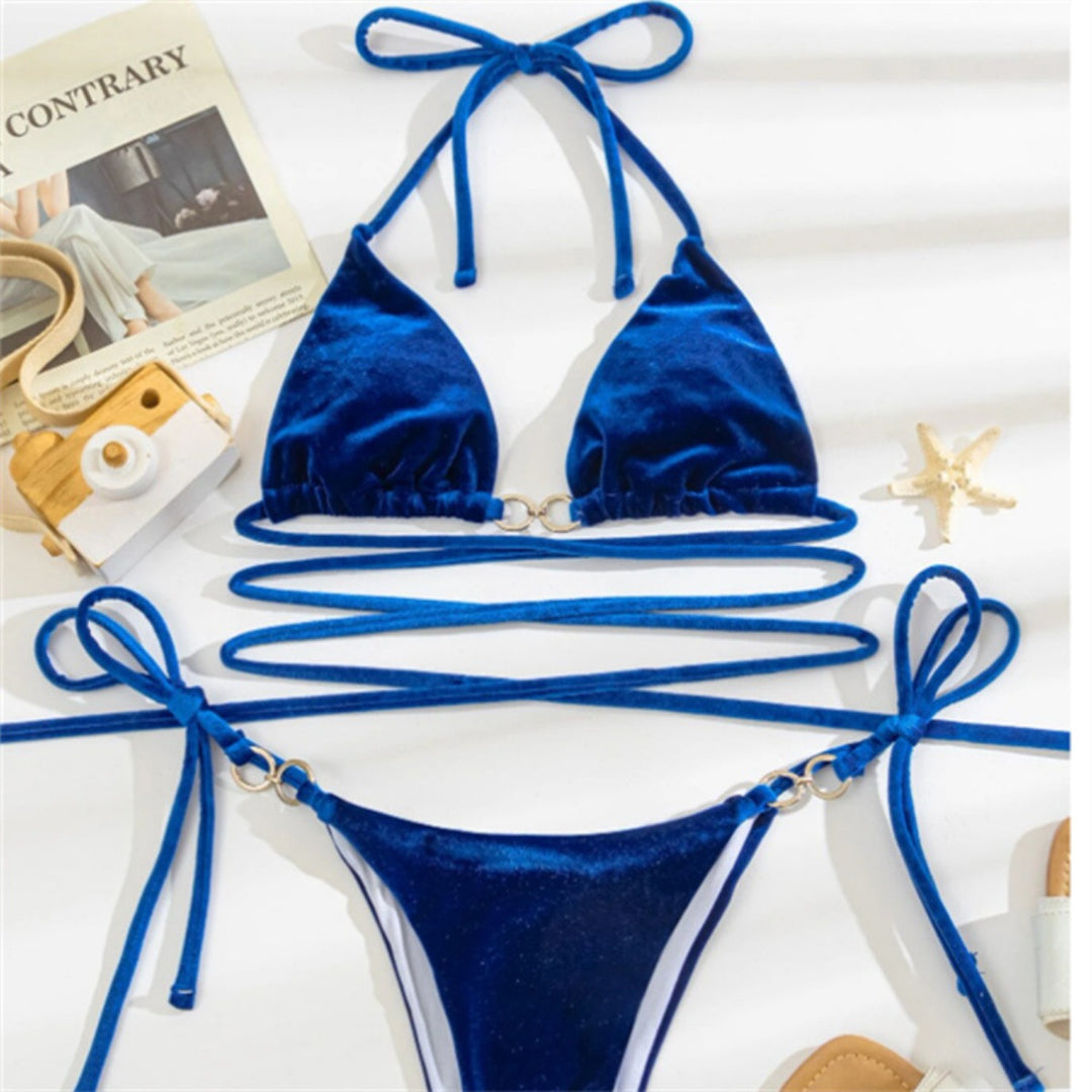 EB | Bikini mit Samtträgern