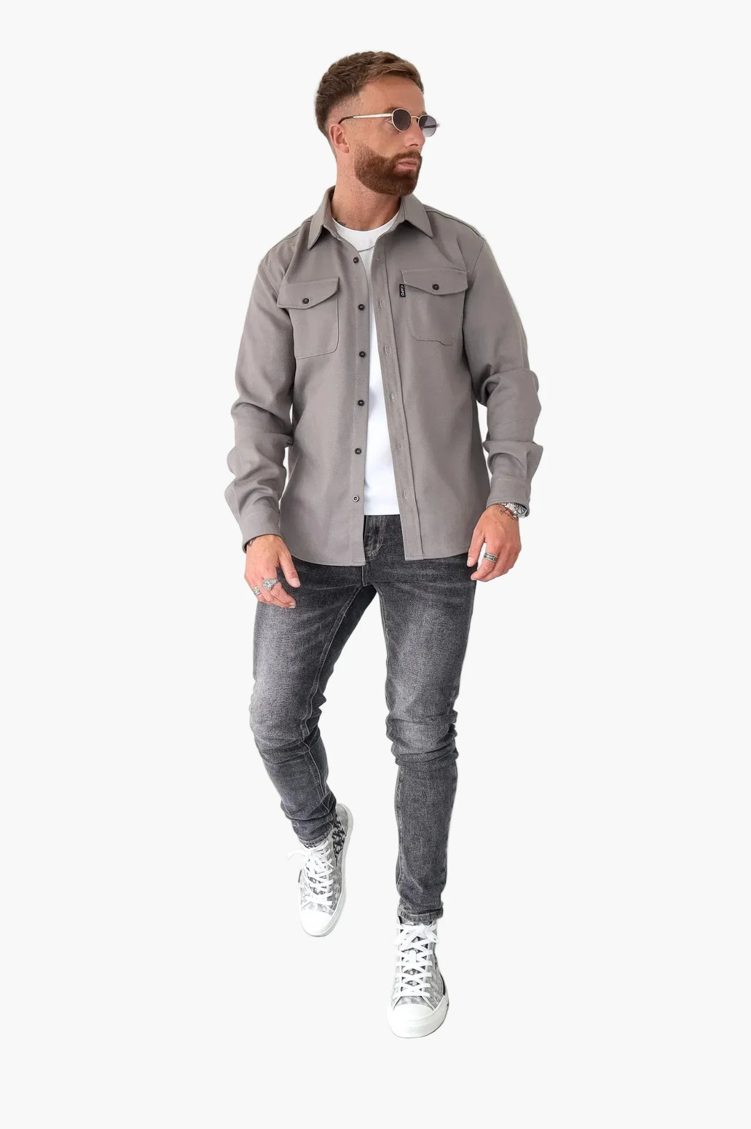 EB | Overshirt Jacke - Modernes, Vielseitiges Hemdjacke für Alltag und Freizeit