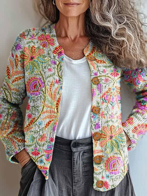 EB | Pastellblumenjacke
