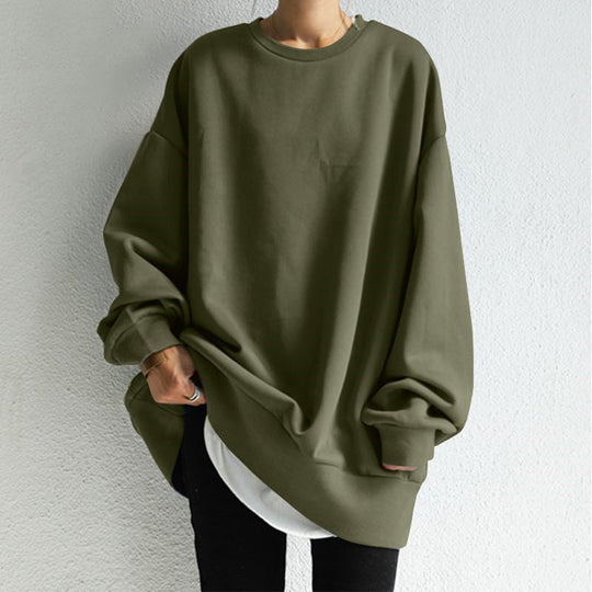 EB | Lockerer Rundhals-Pullover