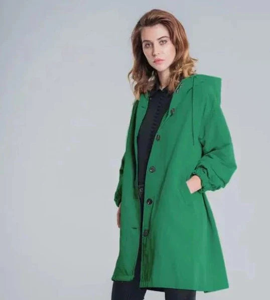 EB | Übergroße Kapuzen Windbreaker Regenjacke