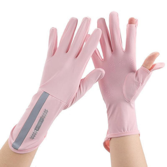 EB | Sonnenschirm Eis Seide Handschuhe