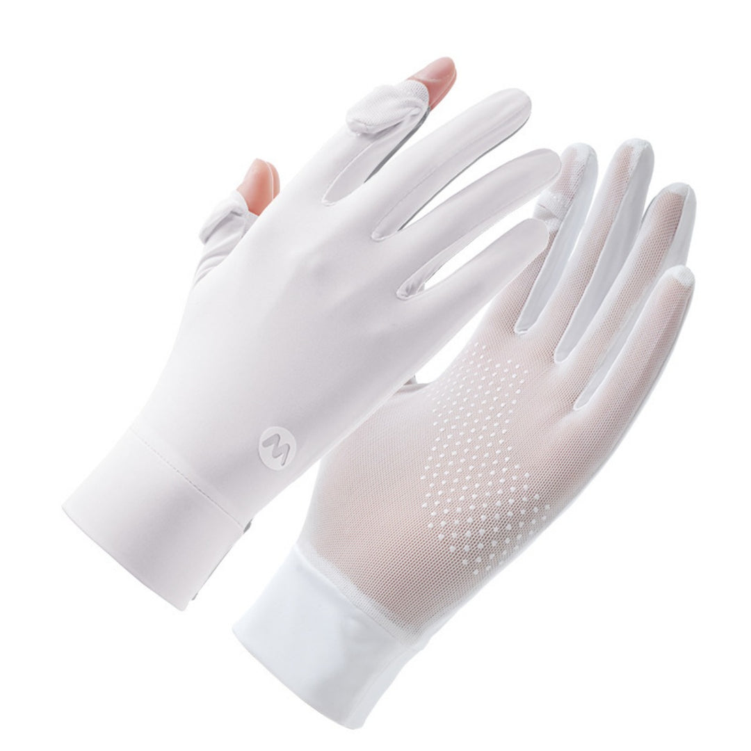 EB | Sonnenschirm Eis Seide Handschuhe